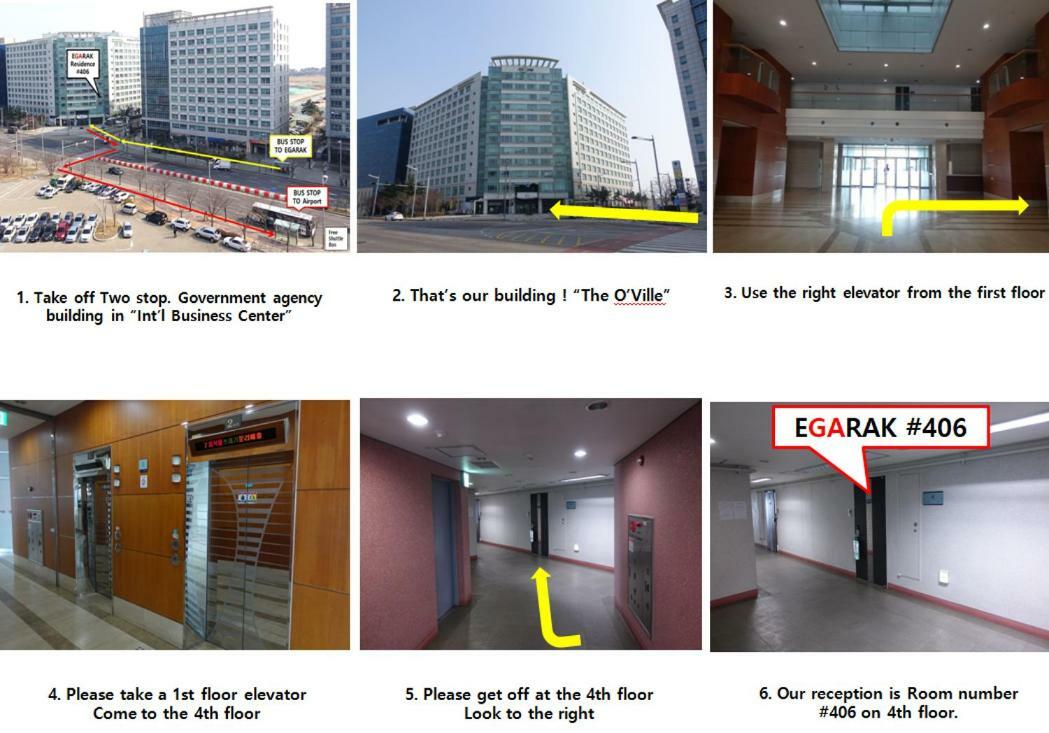 Incheon Airport Egarak Residence Dış mekan fotoğraf